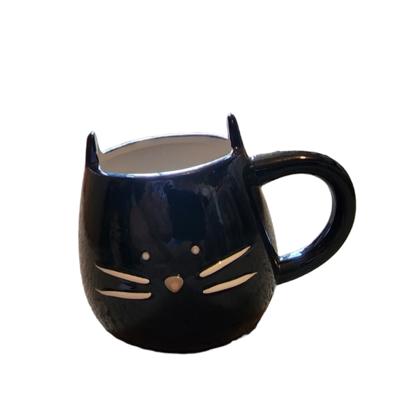 crafted in China Other - 5 for $50--Whimsical Black Cat Mug